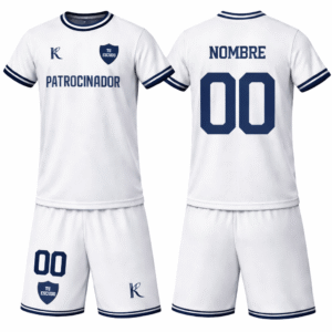 Equipación de fútbol personalizada